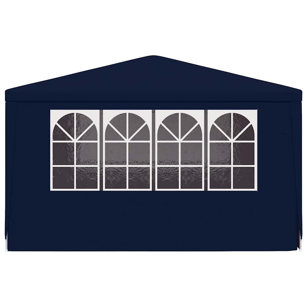 VidaXL Partytent met zijwanden professioneel 90 g/m² 4x4 m blauw