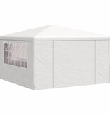 VidaXL Partytent met zijwanden professioneel 90 g/m² 4x4 m wit