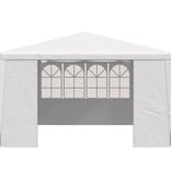 VidaXL Partytent met zijwanden professioneel 90 g/m² 4x4 m wit