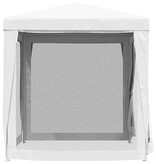 VidaXL Partytent met 4 mesh zijwanden 2x2 m wit
