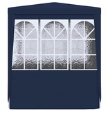 VidaXL Partytent met zijwanden professioneel 90 g/m² 2,5x2,5 m blauw