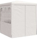 VidaXL Partytent met zijwanden professioneel 90 g/m² 2,5x2,5 m wit