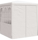VidaXL Partytent met zijwanden professioneel 90 g/m² 2x2 m wit