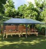 VidaXL Partytent professioneel 90 g/m² 4x6 m groen