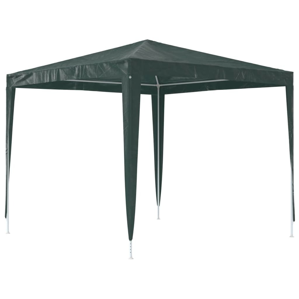 VidaXL Partytent professioneel 90 g/m² 2,5x2,5 m groen