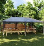 VidaXL Partytent professioneel 90 g/m² 4x6 m antraciet