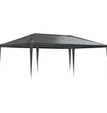 VidaXL Partytent professioneel 90 g/m² 4x6 m antraciet