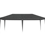 VidaXL Partytent professioneel 90 g/m² 4x6 m antraciet