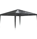 VidaXL Partytent professioneel 90 g/m² 4x4 m antraciet