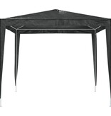 VidaXL Partytent professioneel 90 g/m² 2,5x2,5 m antraciet