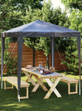 VidaXL Partytent professioneel 2x2 m antraciet