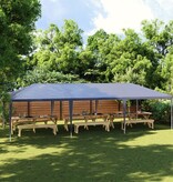 VidaXL Partytent 4x9 m blauw