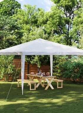 VidaXL Partytent 4x4 m wit
