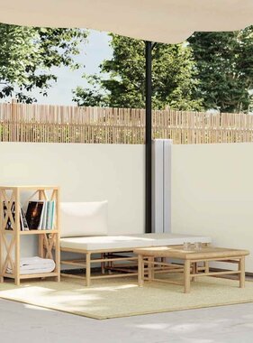 VidaXL Windscherm uittrekbaar 120x1000 cm crème