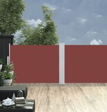 VidaXL Windscherm uittrekbaar 100x1000 cm bruin