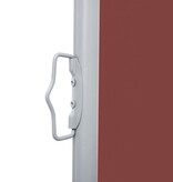 VidaXL Windscherm uittrekbaar 100x1000 cm bruin