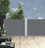 VidaXL Windscherm uittrekbaar 100x1000 cm antraciet