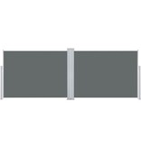 VidaXL Windscherm uittrekbaar 100x1000 cm antraciet