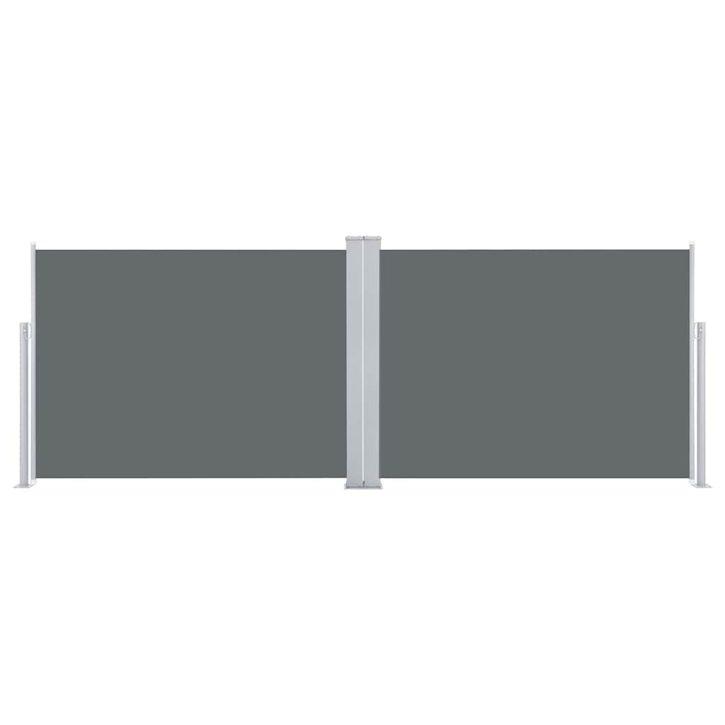 VidaXL Windscherm uittrekbaar 100x1000 cm antraciet