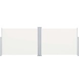 VidaXL Windscherm uittrekbaar 100x1000 cm crème