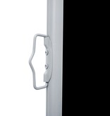 VidaXL Windscherm uittrekbaar 100x1000 cm zwart
