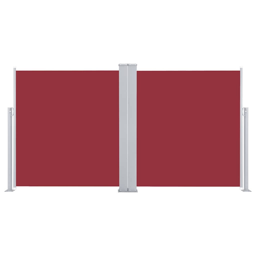 VidaXL Windscherm uittrekbaar 170x600 cm rood