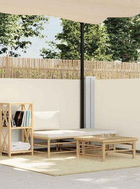 VidaXL Windscherm uittrekbaar 120x600 cm crème