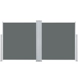 VidaXL Windscherm uittrekbaar 100x600 cm antraciet