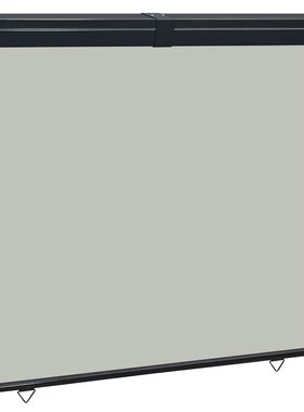 VidaXL Balkonscherm 175x250 cm grijs