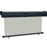 VidaXL Balkonscherm 165x250 cm grijs