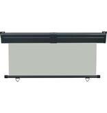 VidaXL Balkonscherm 165x250 cm grijs