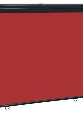 VidaXL Balkonscherm 165x250 cm rood