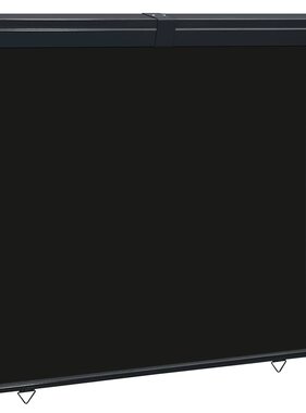 VidaXL Balkonscherm 165x250 cm zwart