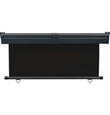 VidaXL Balkonscherm 165x250 cm zwart