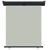 VidaXL Balkonscherm 145x250 cm grijs