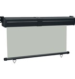 VidaXL Balkonscherm 145x250 cm grijs