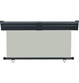 VidaXL Balkonscherm 145x250 cm grijs