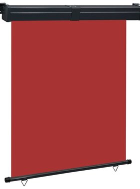 VidaXL Balkonscherm 145x250 cm rood