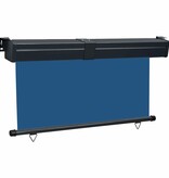 VidaXL Balkonscherm 145x250 cm blauw