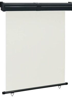 VidaXL Balkonscherm 145x250 cm crèmekleurig