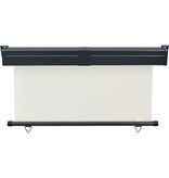 VidaXL Balkonscherm 145x250 cm crèmekleurig