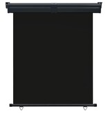 VidaXL Balkonscherm 145x250 cm zwart
