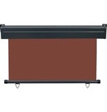 VidaXL Balkonscherm 125x250 cm bruin