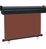 VidaXL Balkonscherm 125x250 cm bruin
