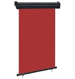 VidaXL Balkonscherm 125x250 cm rood