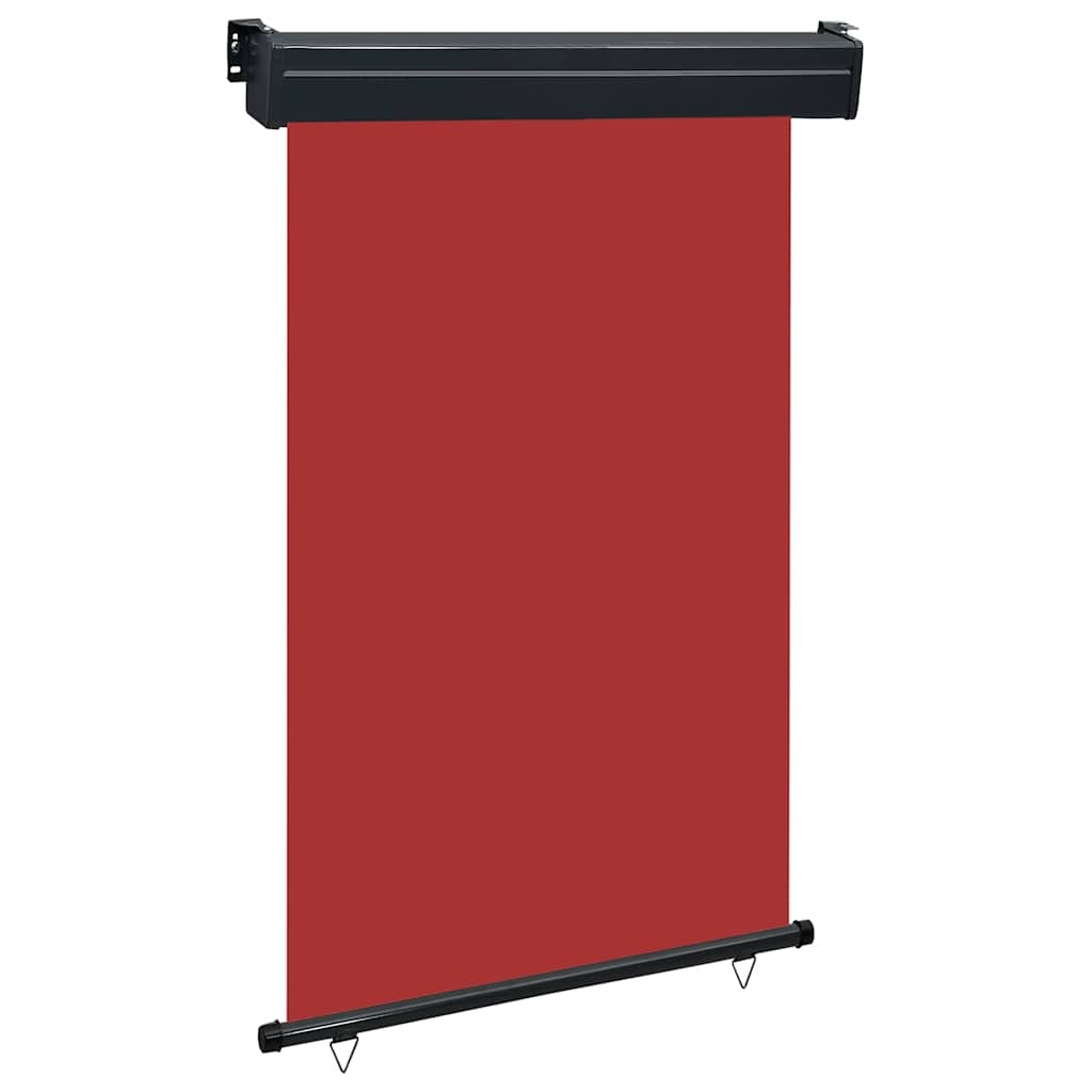 VidaXL Balkonscherm 125x250 cm rood
