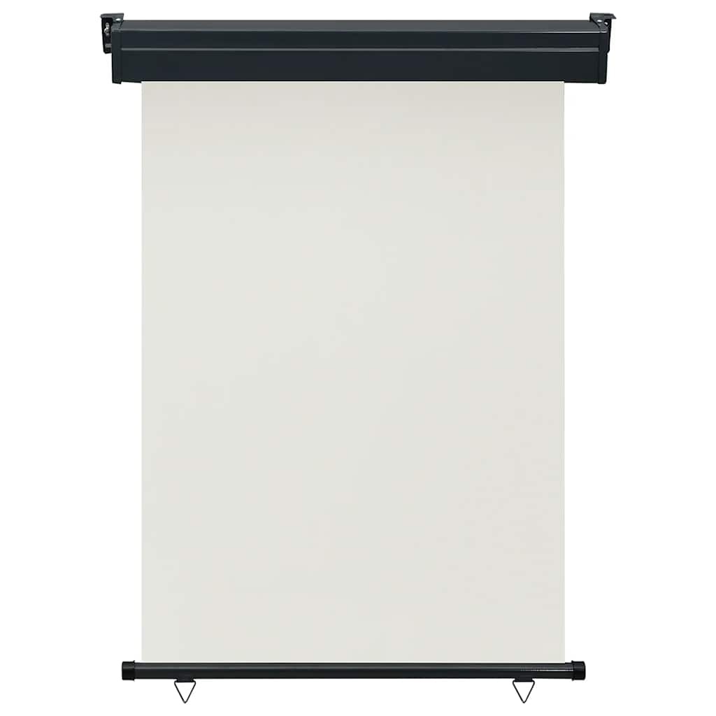 VidaXL Balkonscherm 125x250 cm crèmekleurig