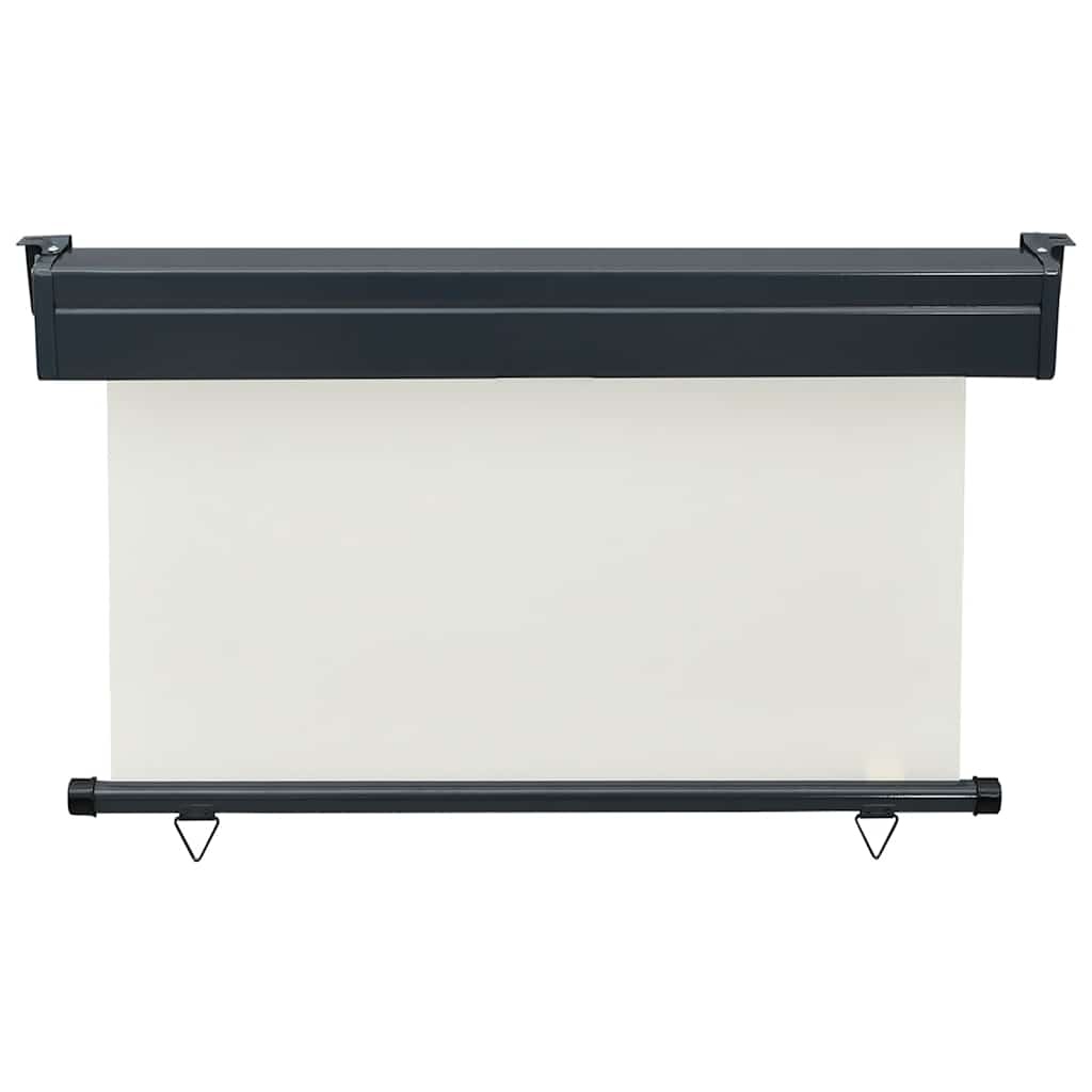 VidaXL Balkonscherm 125x250 cm crèmekleurig