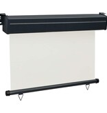 VidaXL Balkonscherm 125x250 cm crèmekleurig