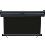 VidaXL Balkonscherm 125x250 cm zwart
